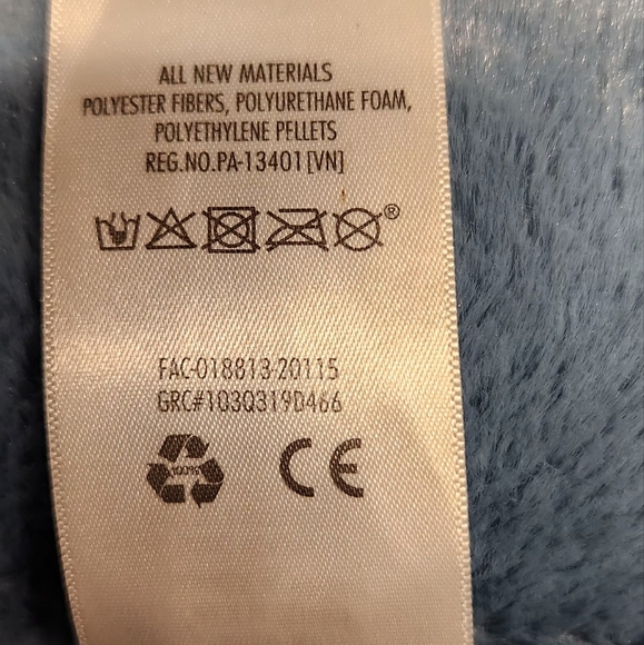 STITCH ADORABLE 15X12 Blue Plush Toy - Picture 8 of 9